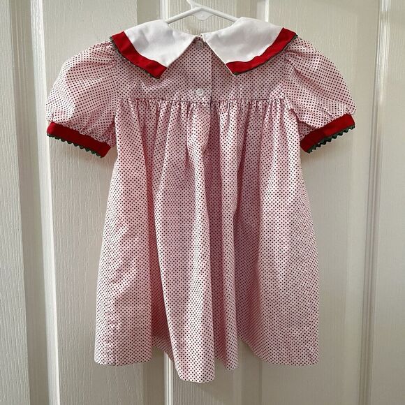 Vintage Classic Film Characters Disney Peter Pan Appliqué Dress Girls Size 3T - Picture 10 of 12